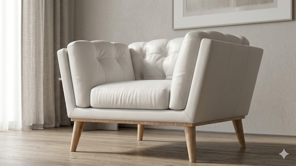 Premium Tufted Accent Lounge Chair